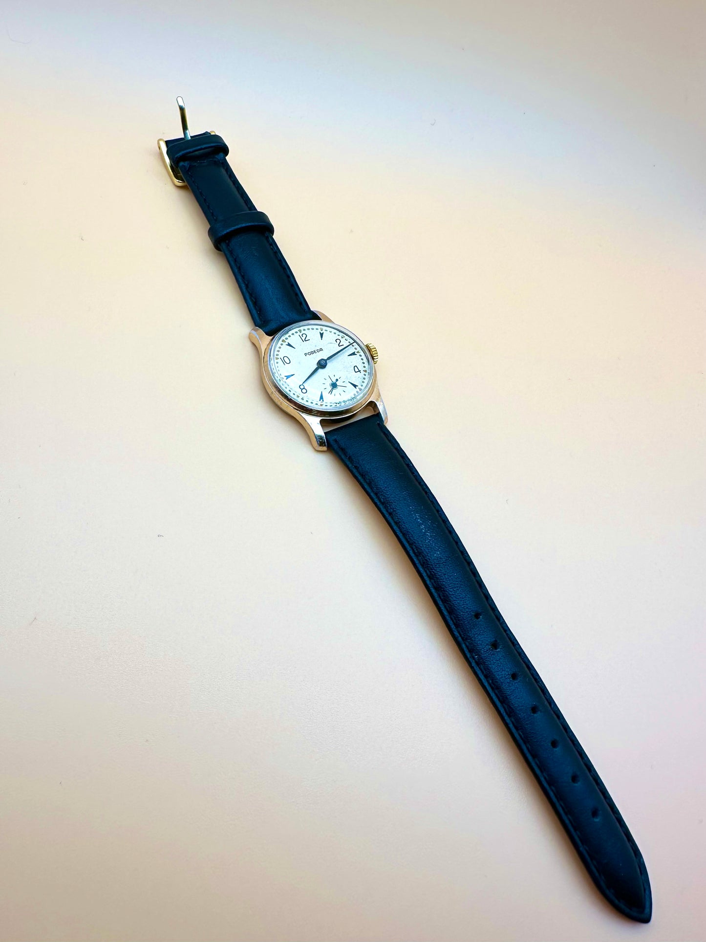 Pobeda Soviet Era Dress Watch 1960s
