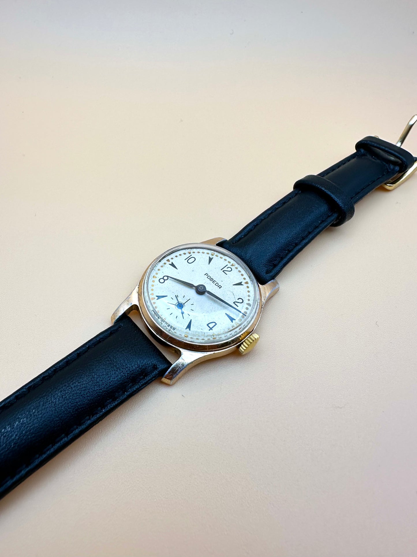 Pobeda Soviet Era Dress Watch 1960s