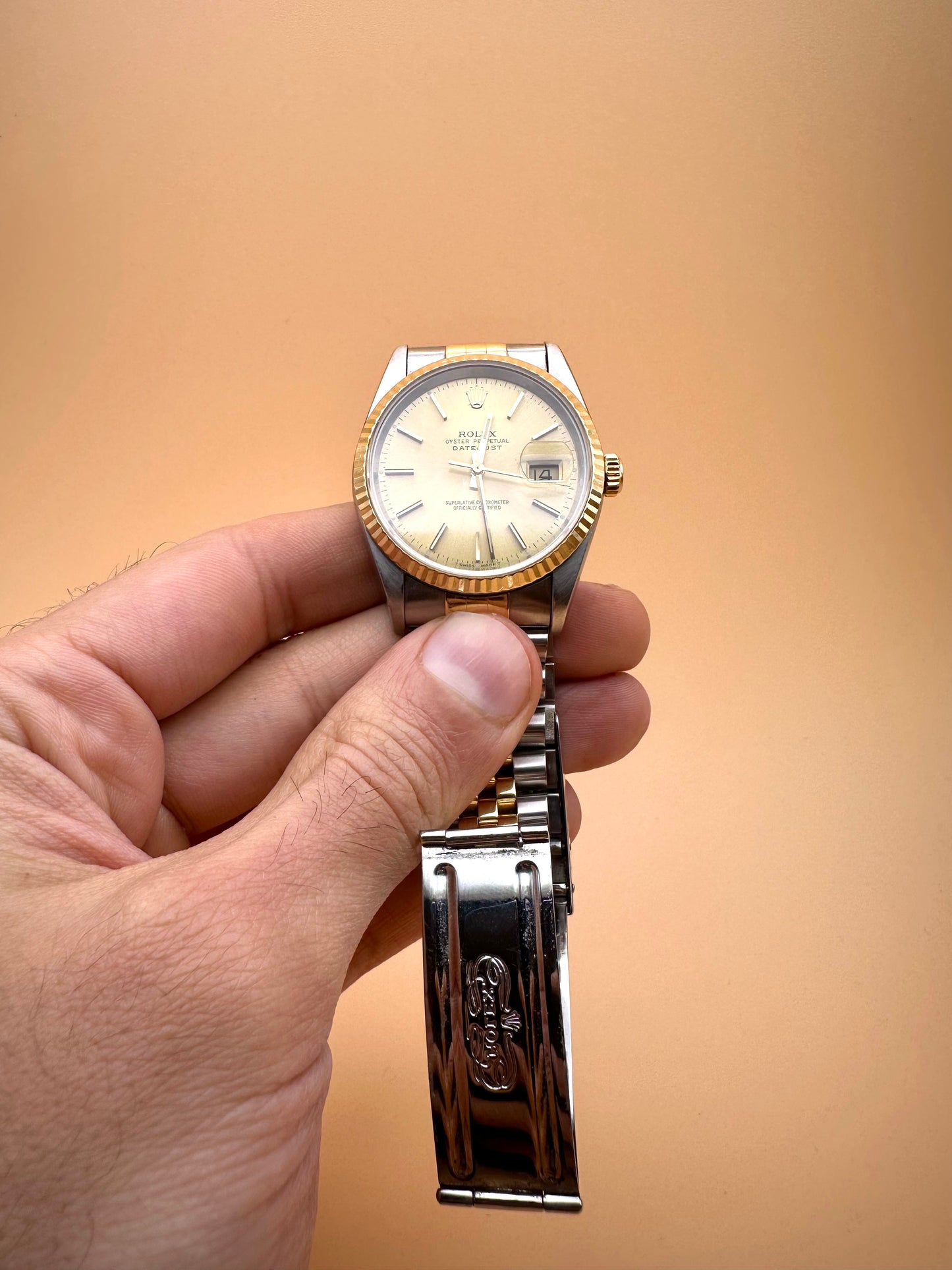 Rolex Datejust two tone 1993