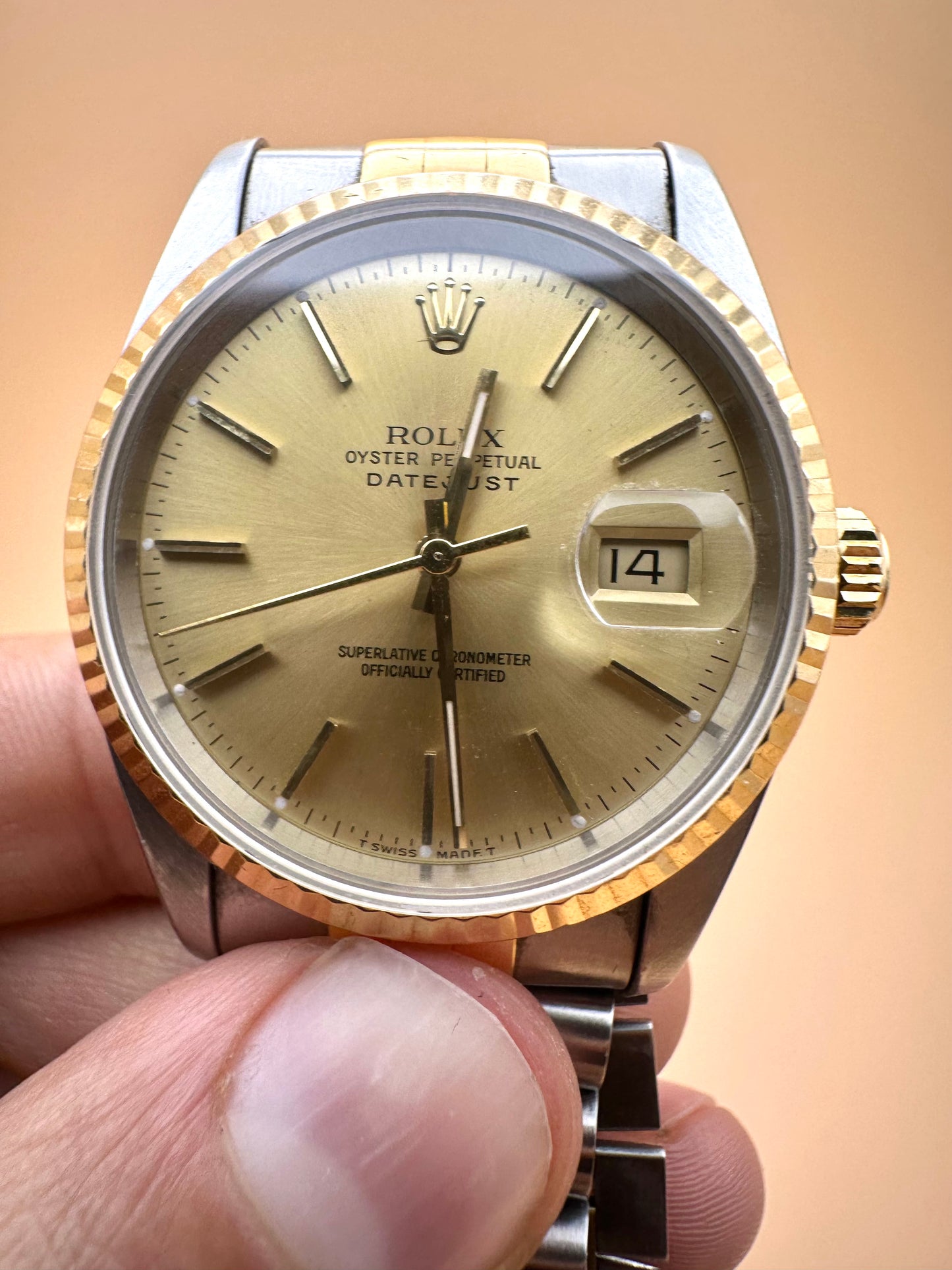Rolex Datejust two tone 1993