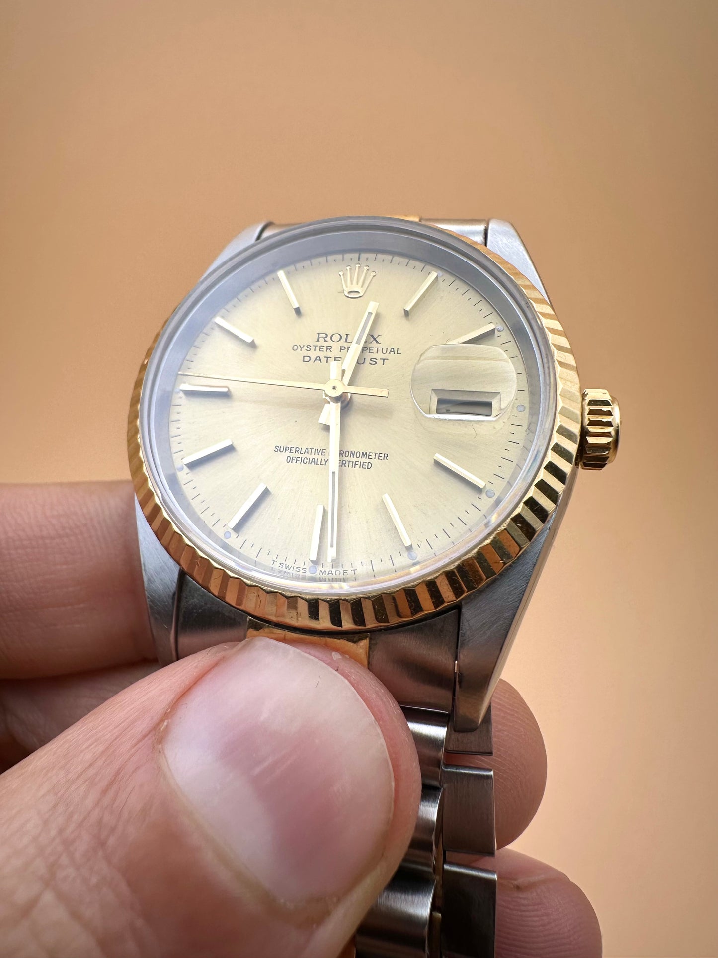 Rolex Datejust two tone 1993