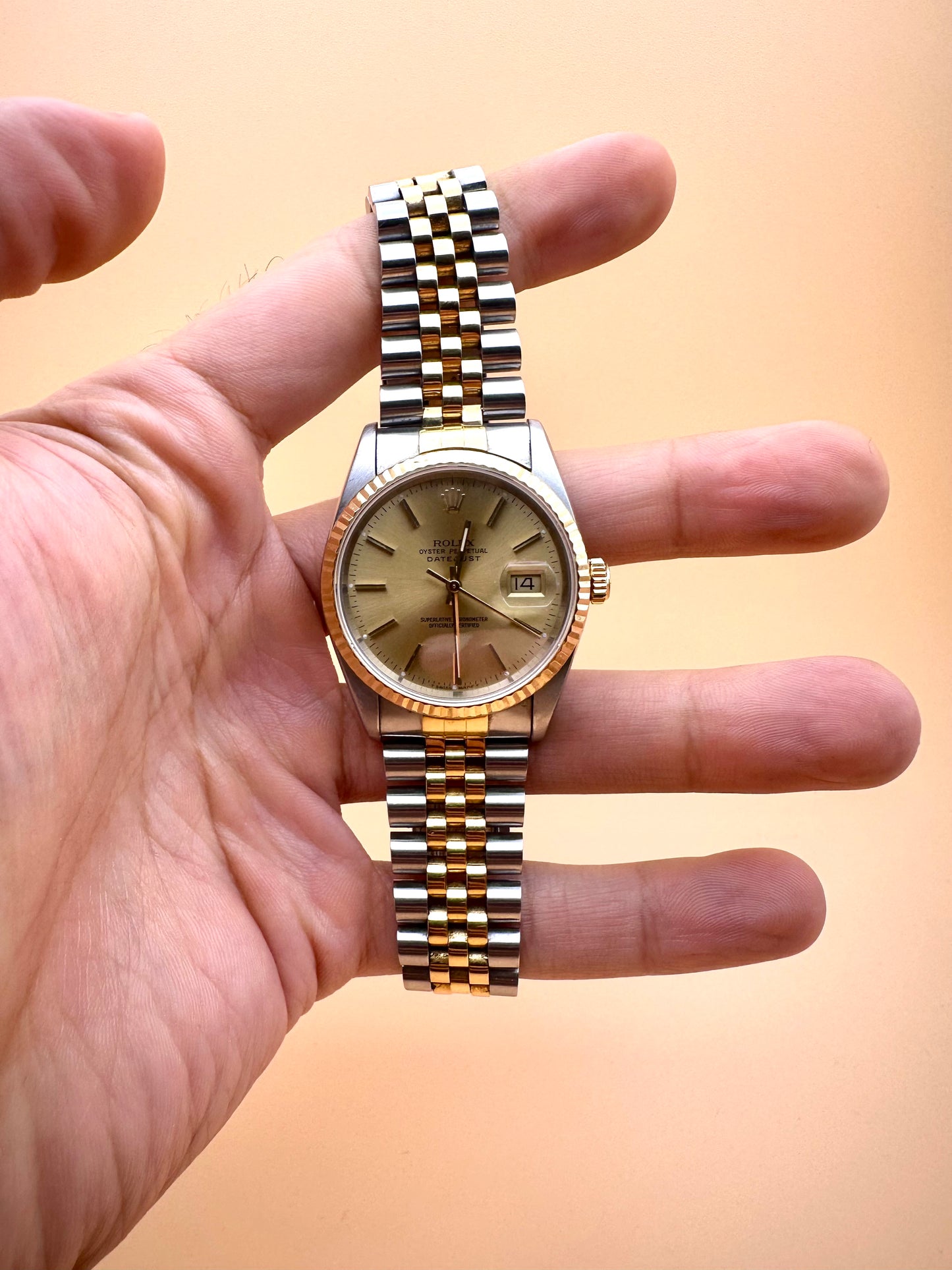 Rolex Datejust two tone 1993