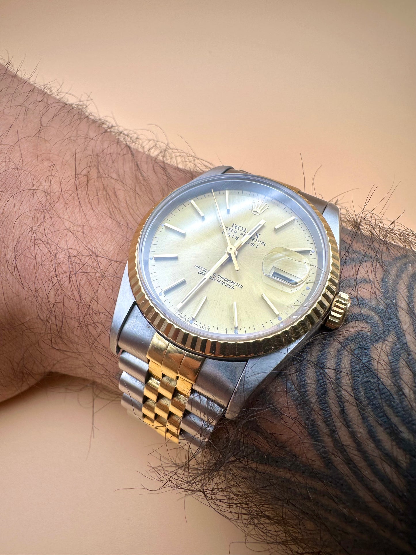 Rolex Datejust two tone 1993