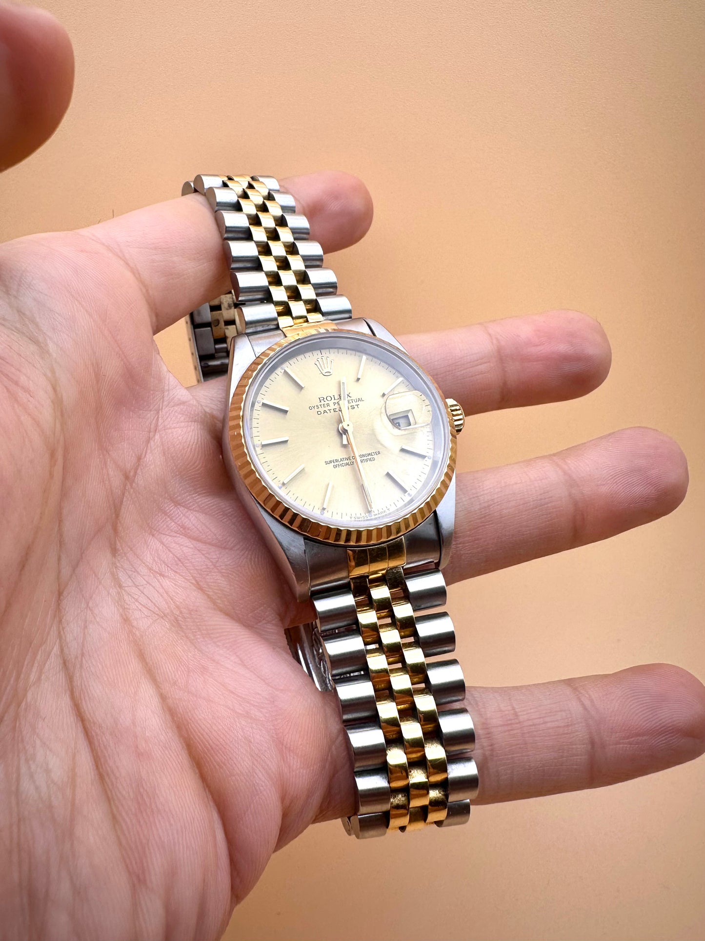 Rolex Datejust two tone 1993